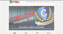 Desktop Screenshot of crillonimporters.com